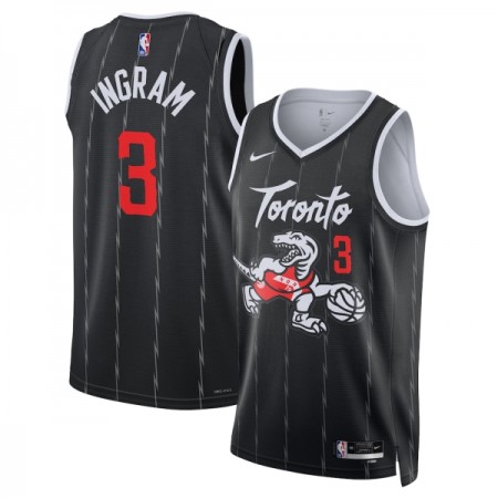 Camiseta Hombre Toronto Raptors Brandon Ingram 2025-26 Nike City Edition Negro Swingman Camiseta Hombre Toronto Raptors Brandon Ingram 2025-26 Nike City Edition Negro Swingman
